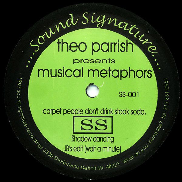 THEO PARRISH - MUSICAL METAPHORS