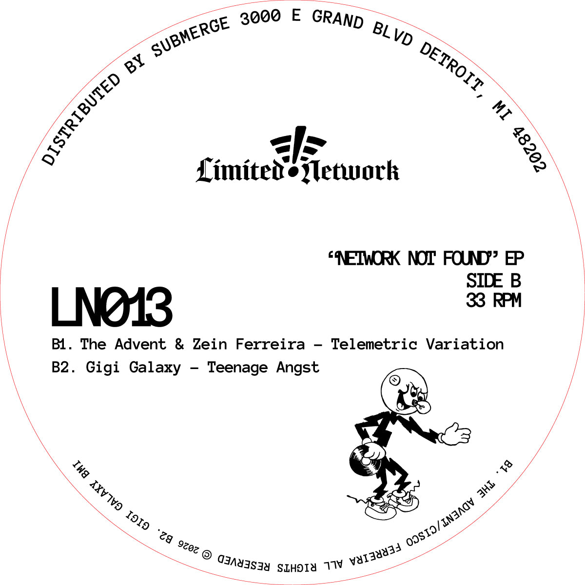 Max Watts / The Advent / Gigi Galaxy - Network Not Found