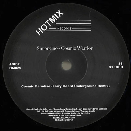 Simoncino - Cosmic Warrior (Larry Heard & Ron Trent Remixes)